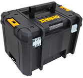 DeWALT TSTAK VI Series DWST17806 Deep Box, 66 lb, Plastic, Black